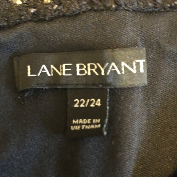 Lane Bryant Sleeveless Black Dress Size 22/24 - Picture 4 of 5